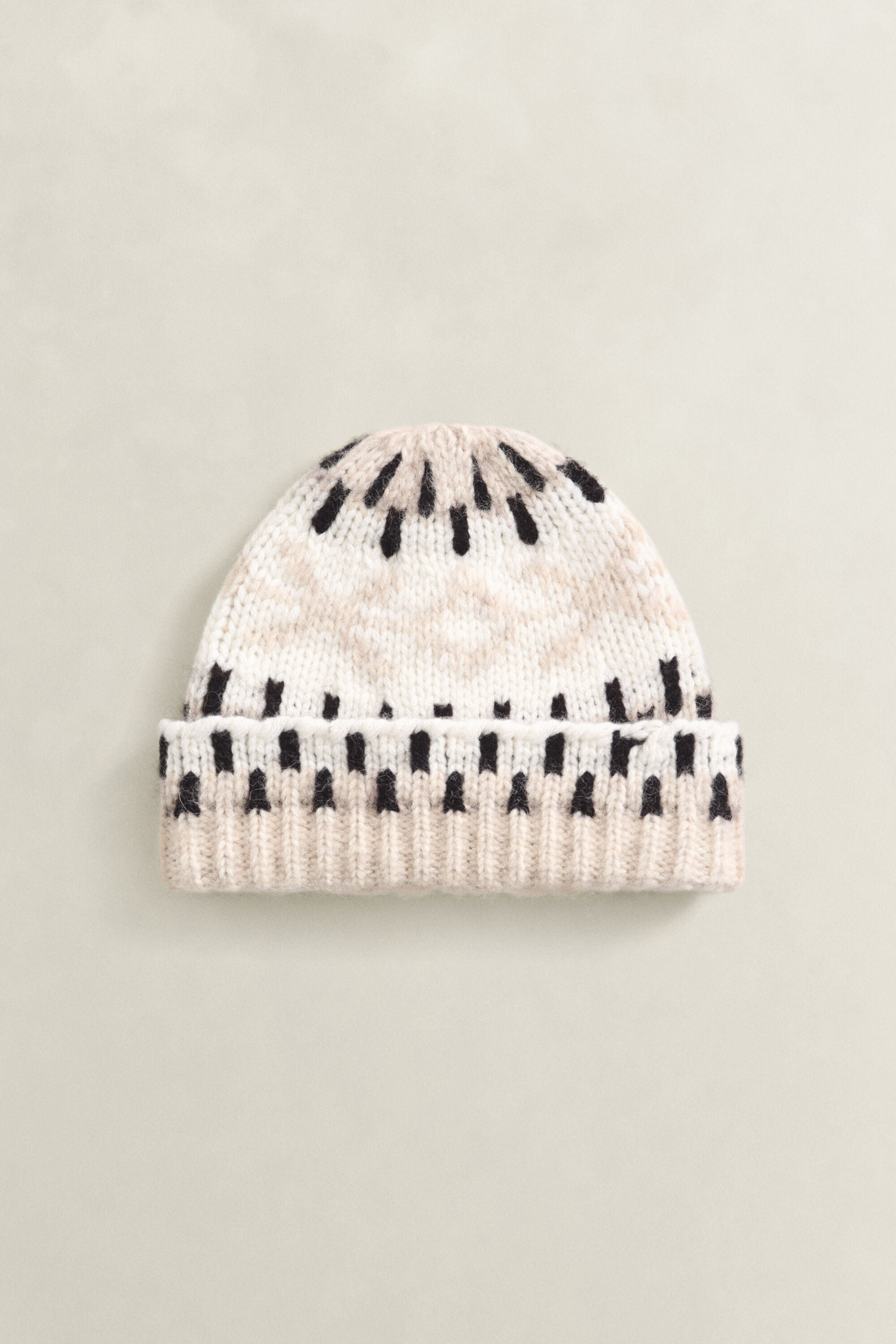 Berretto in jacquard
