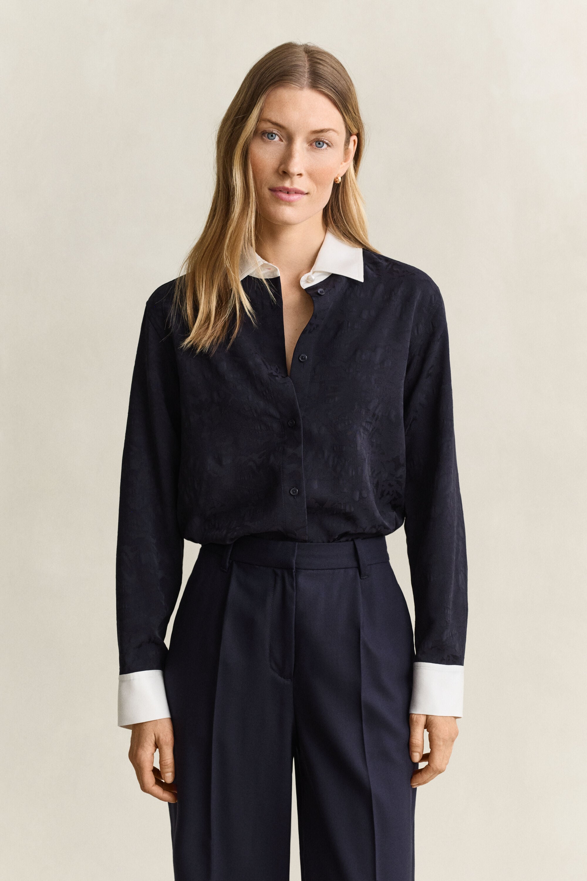 Camicia Jacquard