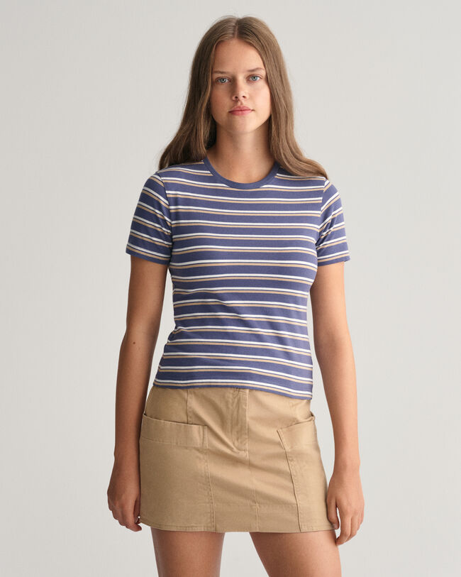 T-shirt a righe Teen Girls