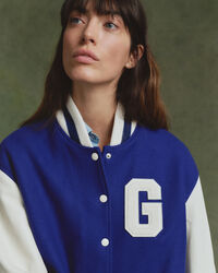 GANT Varsity Jacket in pelle