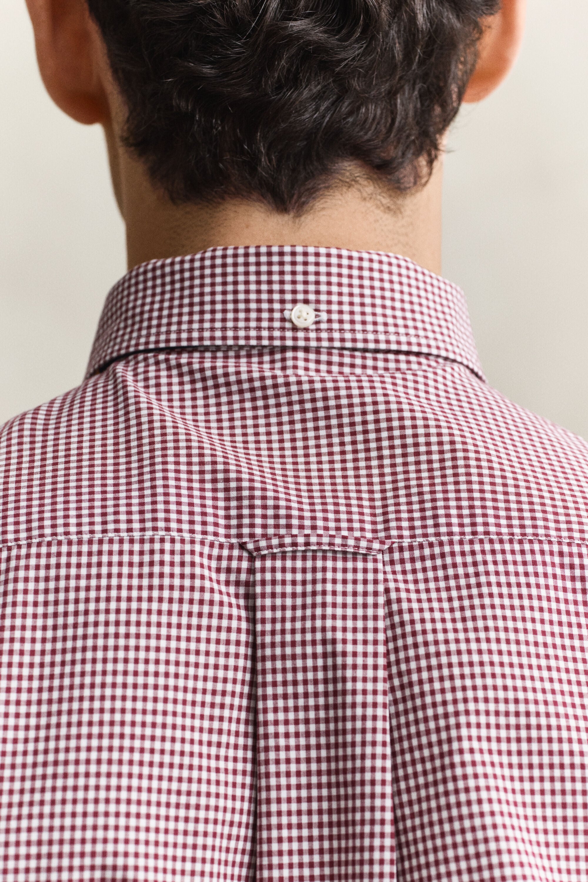 Camicia classica in popeline percalle