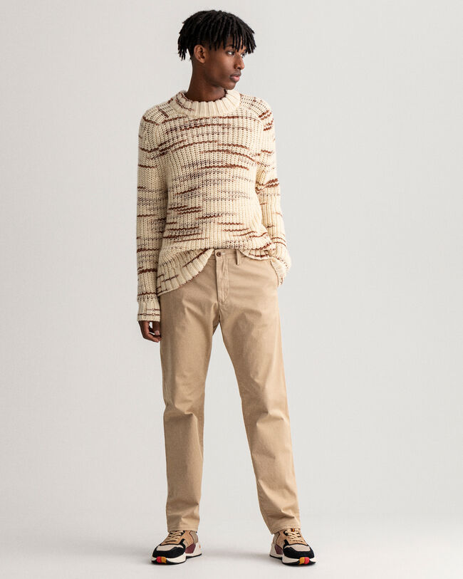 Pantaloni chino in twill regular fit