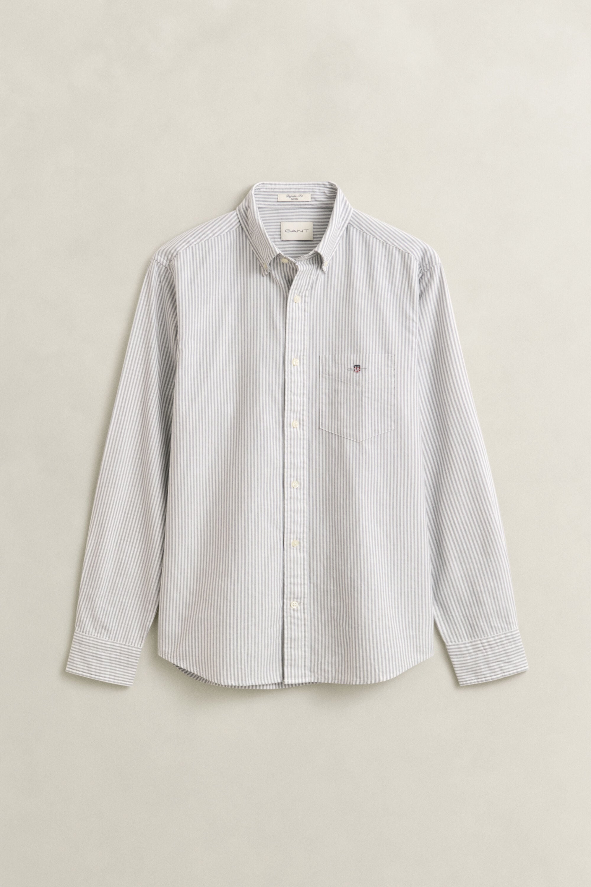 Camicia Oxford classica a righe Banker