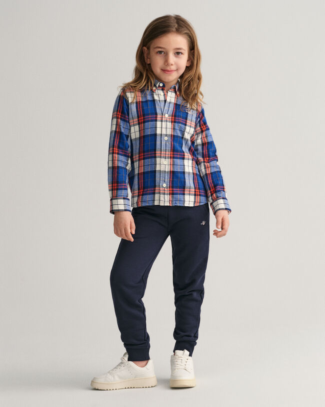 Camicia in flanella a quadri regular fit Kids