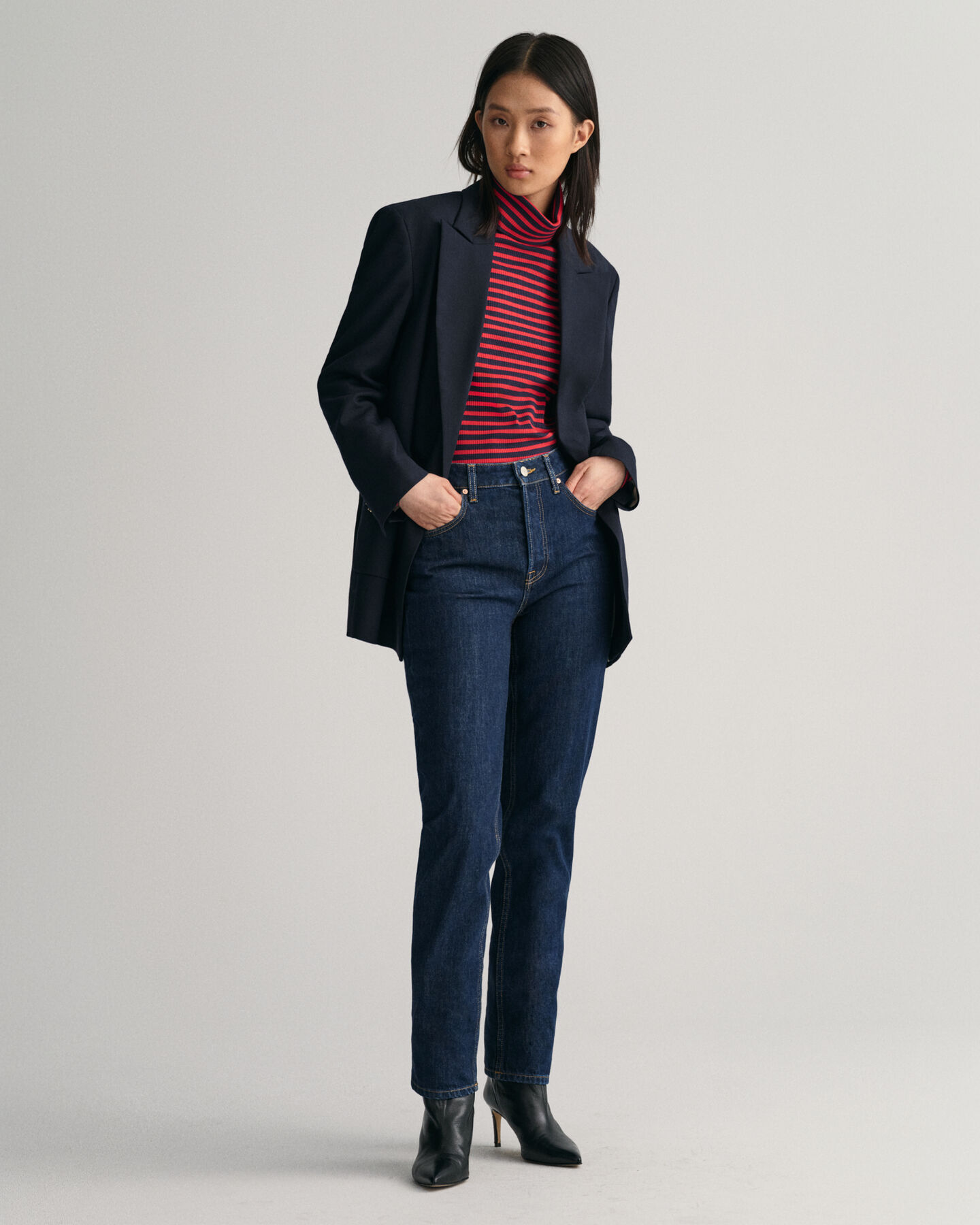 Jeans Rigid a gamba dritta