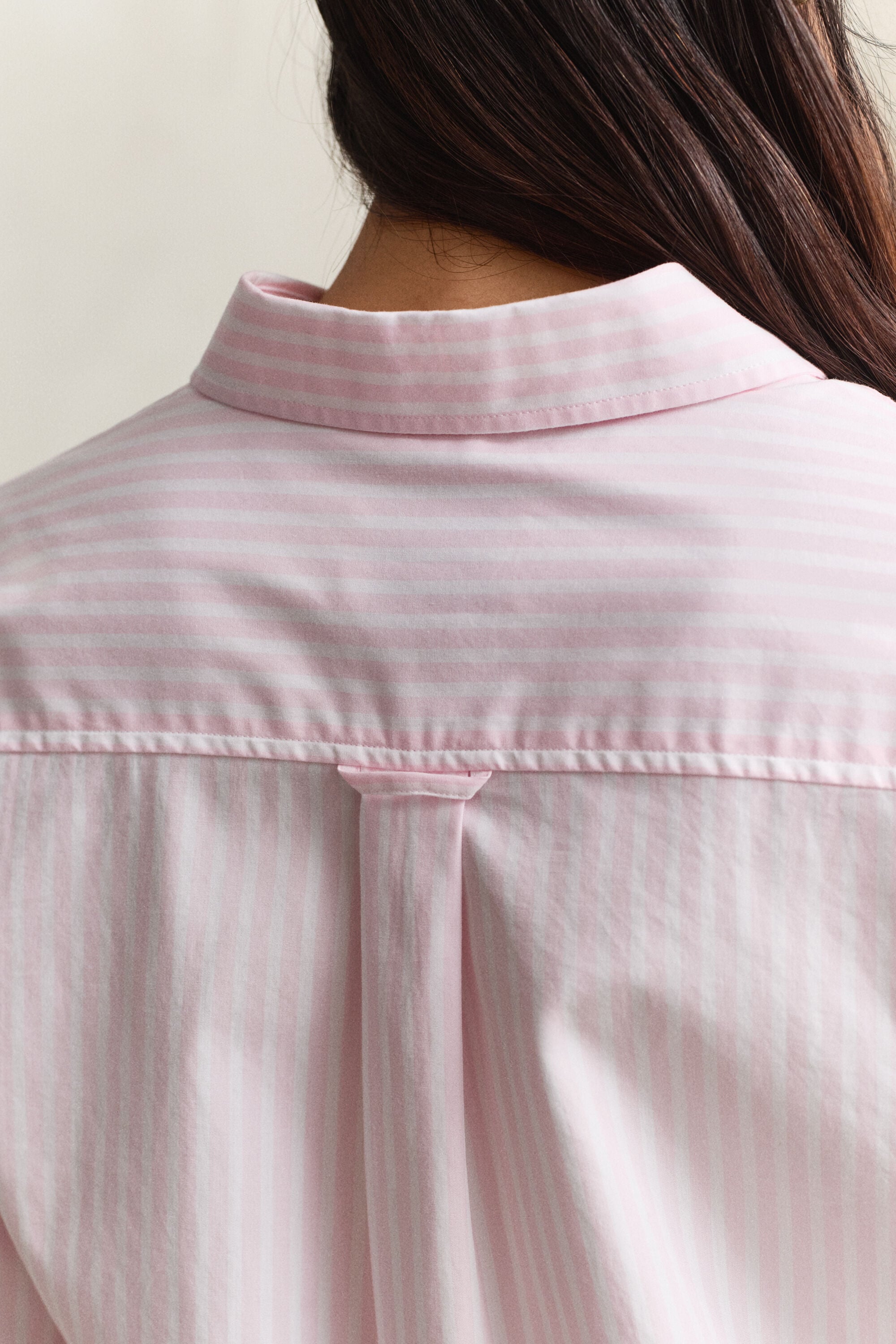 Camicia in popeline a righe Classic regular