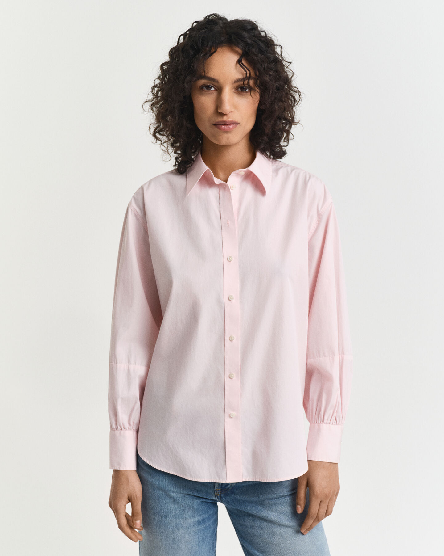 Camicia con maniche voluminose relaxed fit