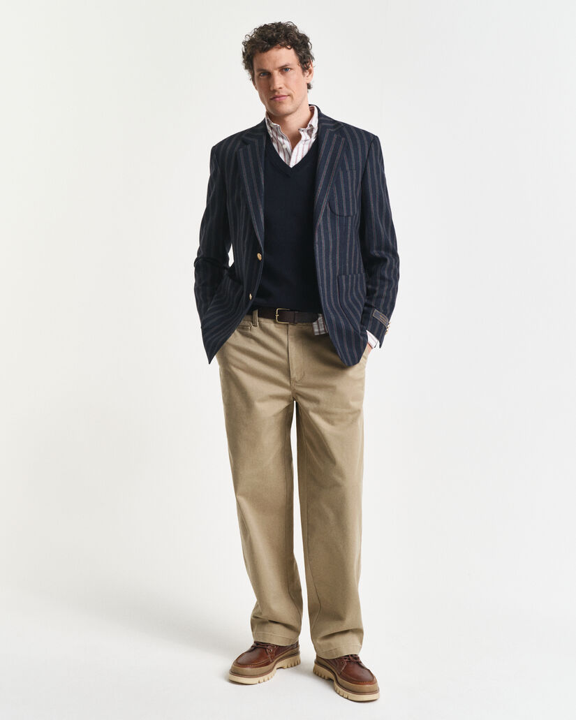 Piumino smanicato in cotone classico