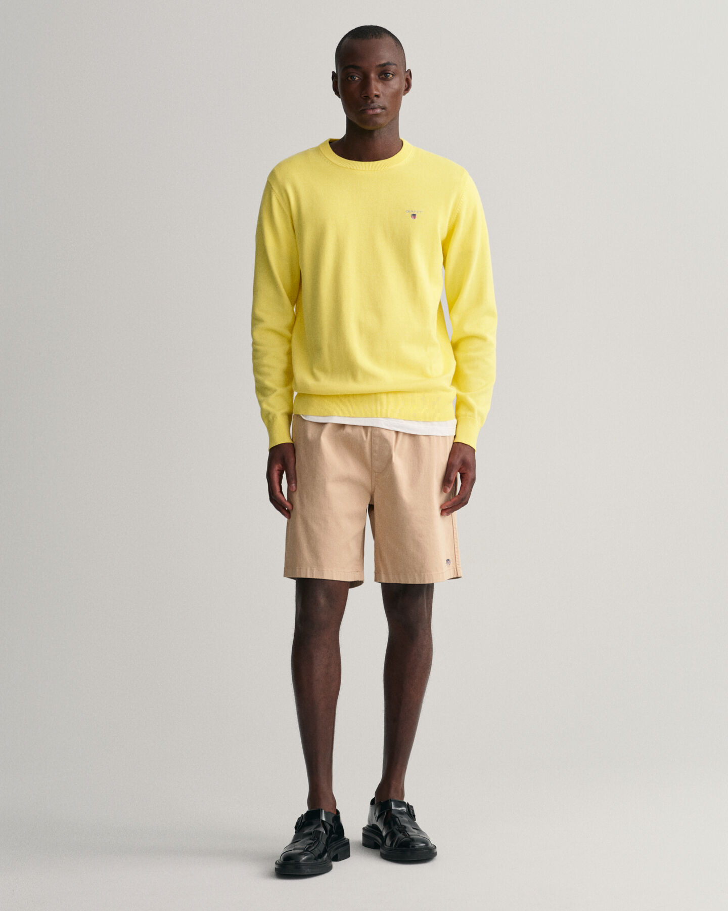 Maglia girocollo in cotone Classic