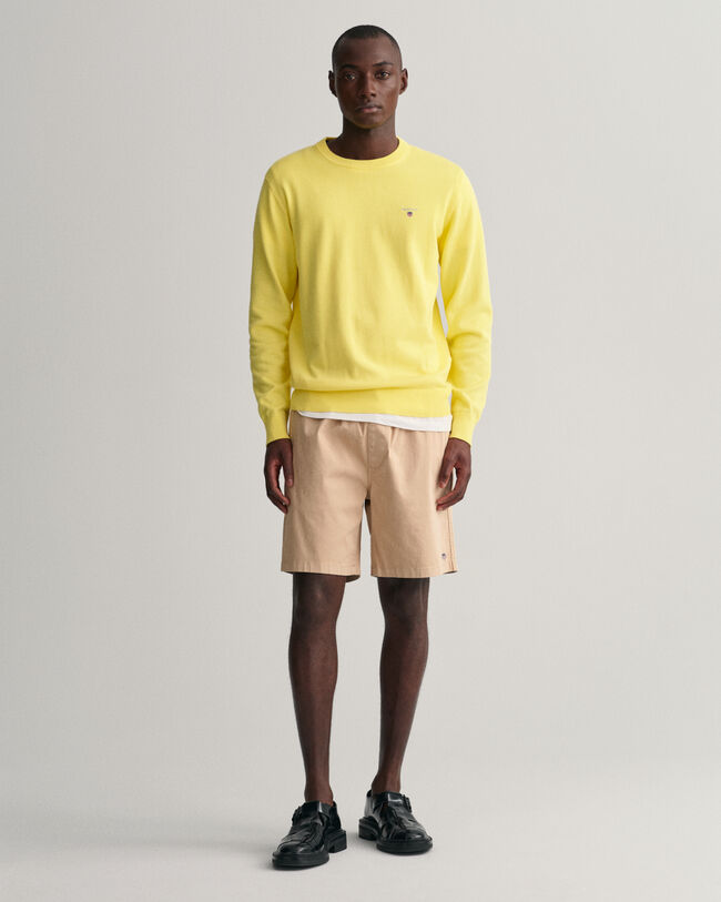 Maglia girocollo in cotone Classic