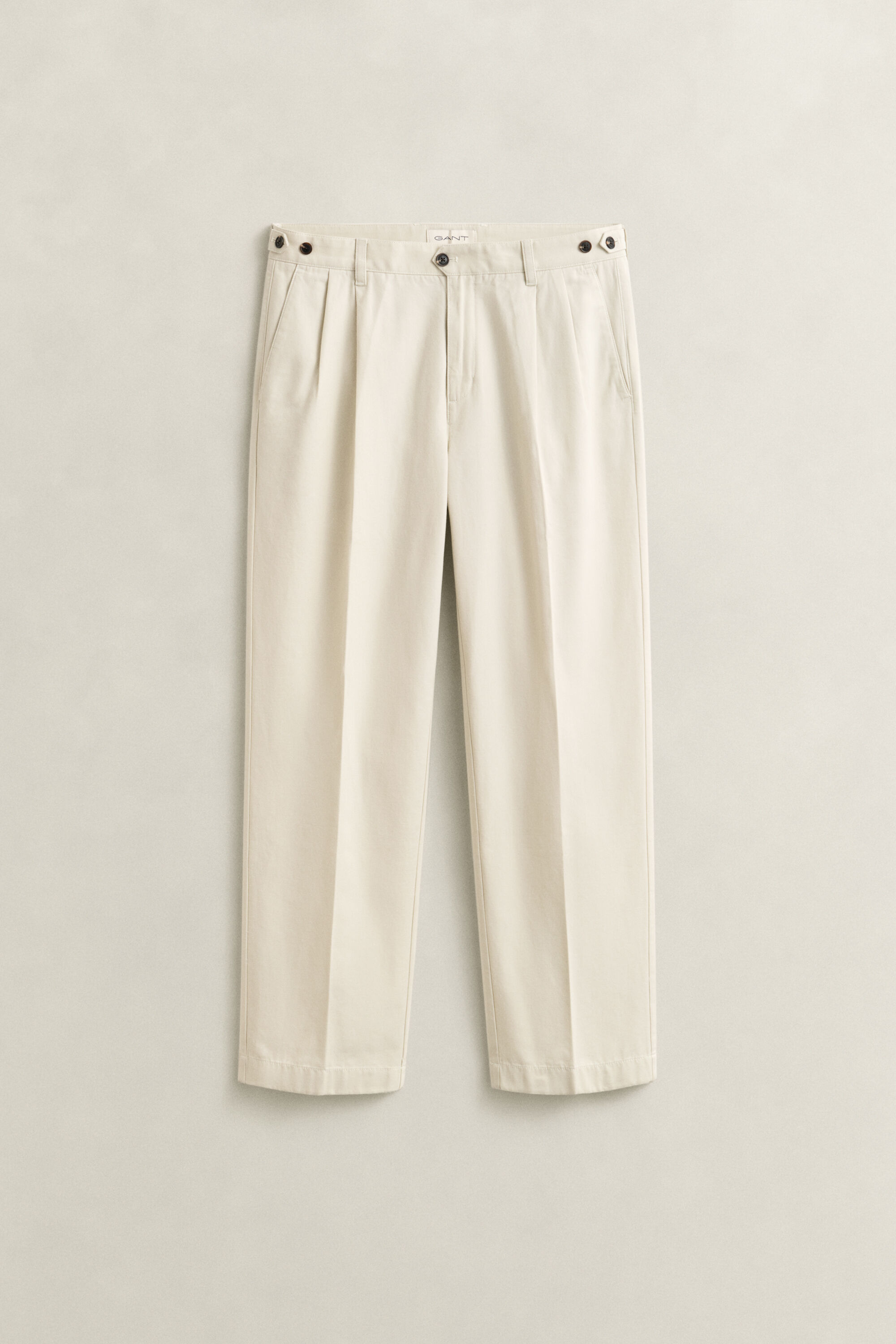 Pantaloni chino in tela