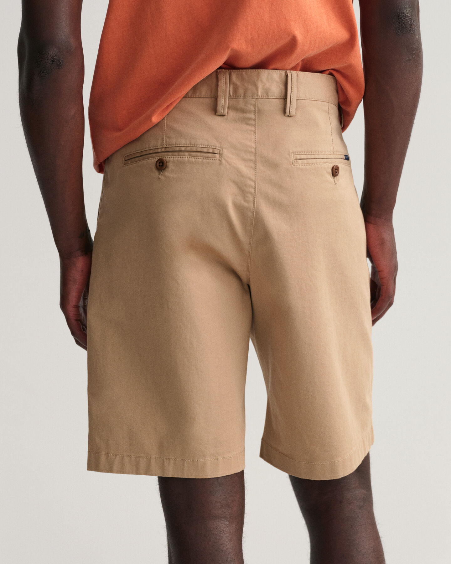 Pantaloncini chino Hallden in twill slim fit