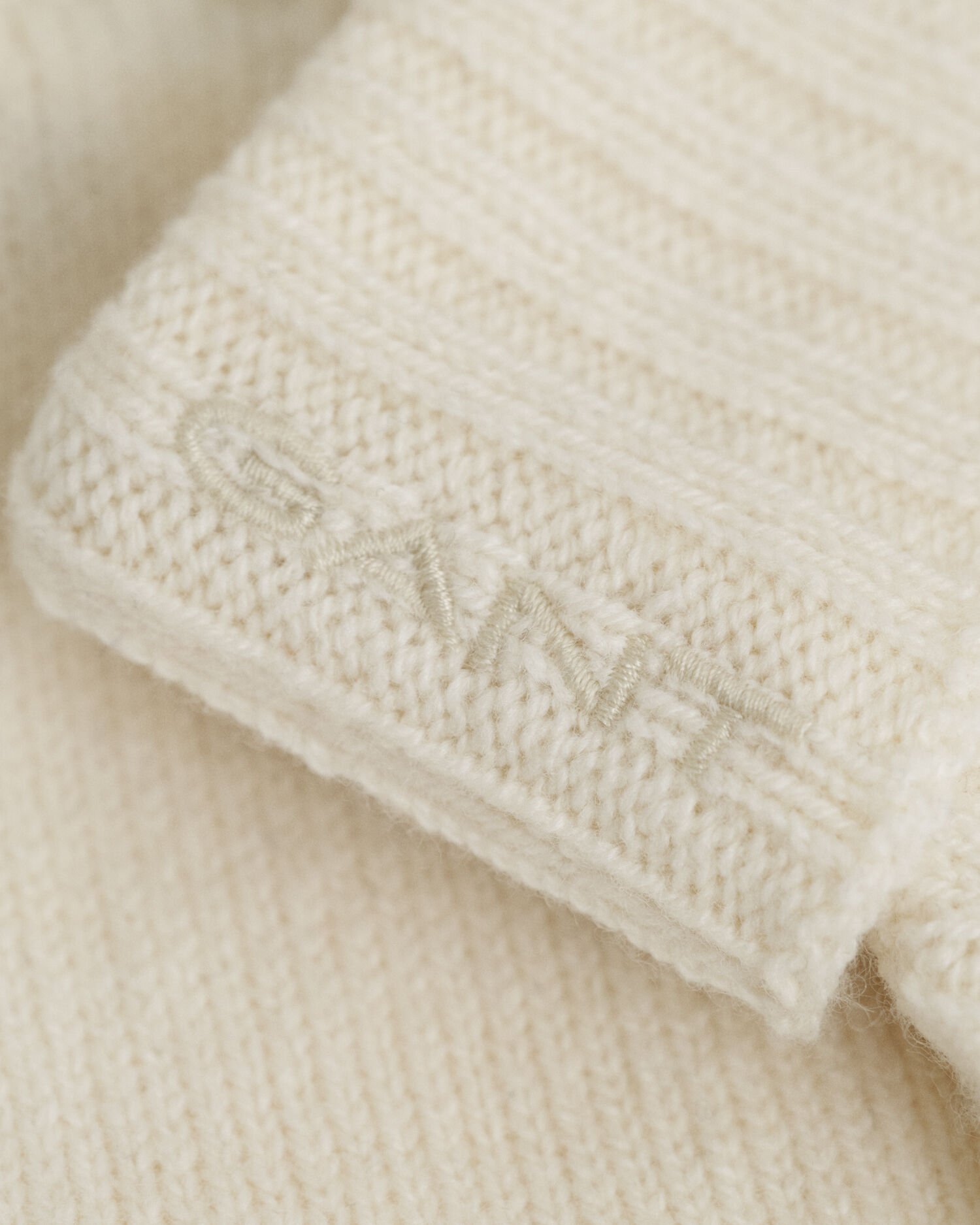 Guanti in maglia in lana