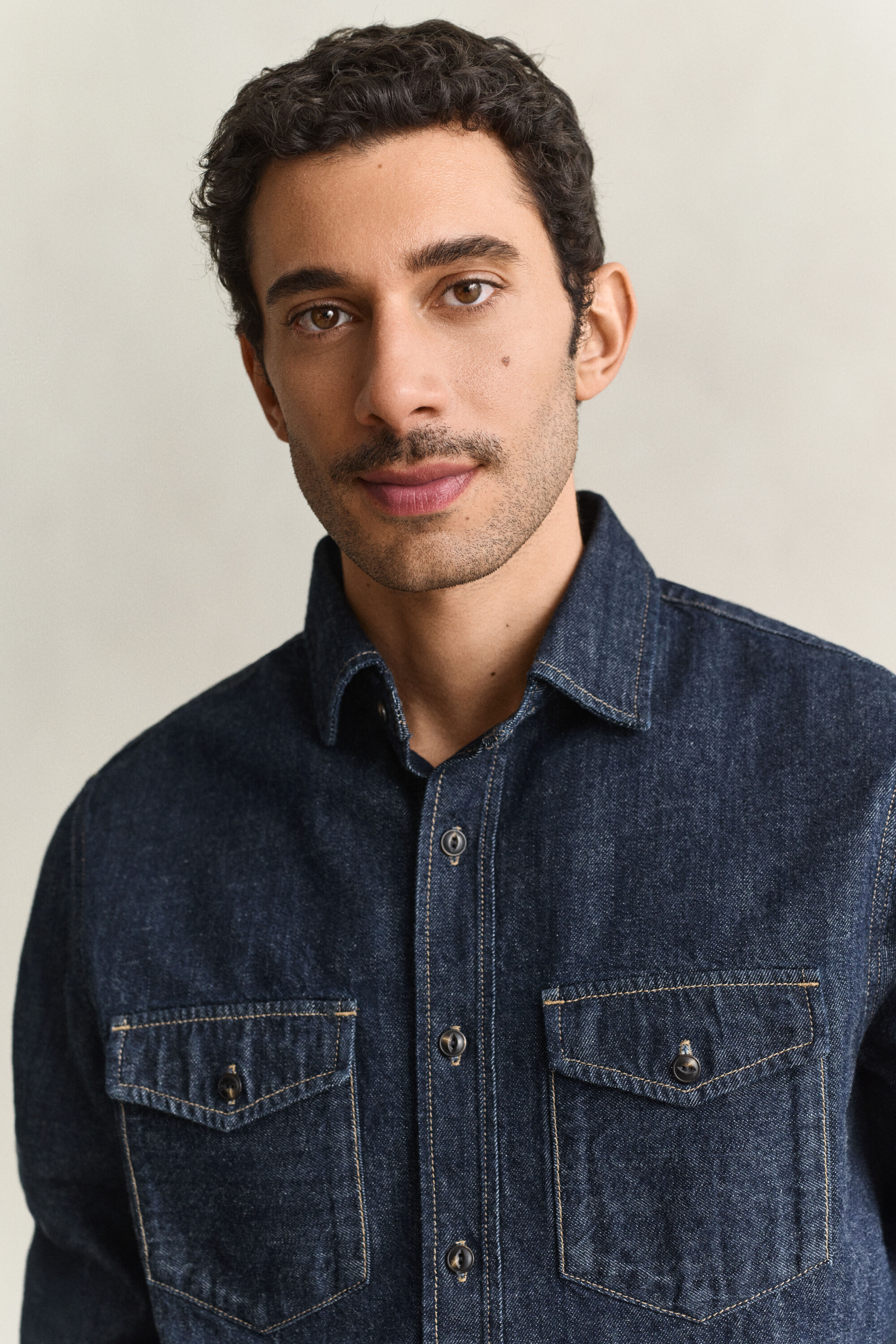 Camicia in denim di cimosa