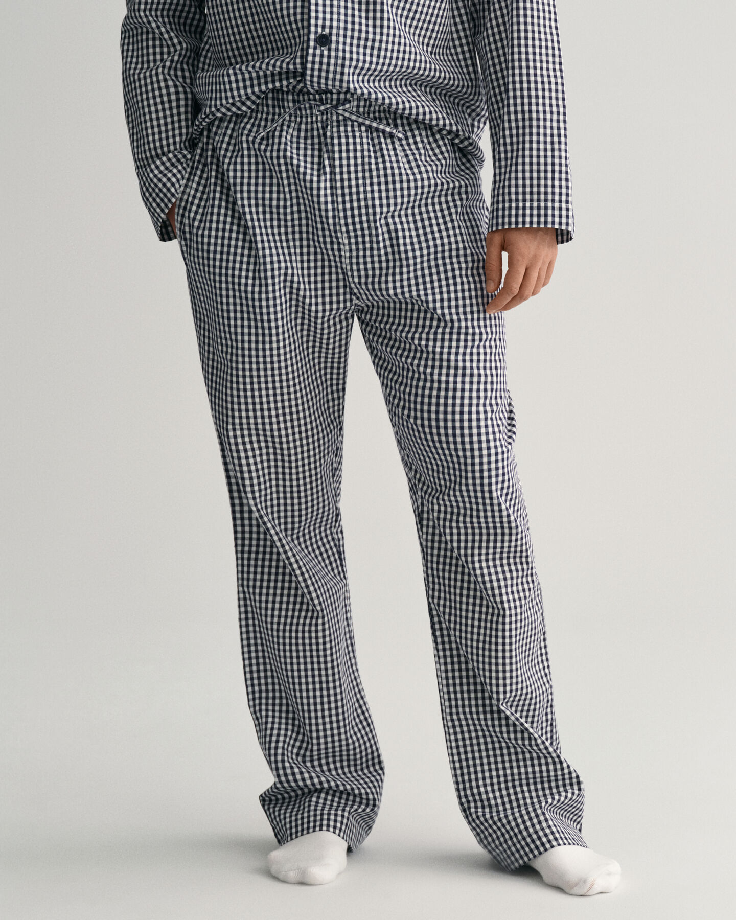 Gingham Checked Pajama Set