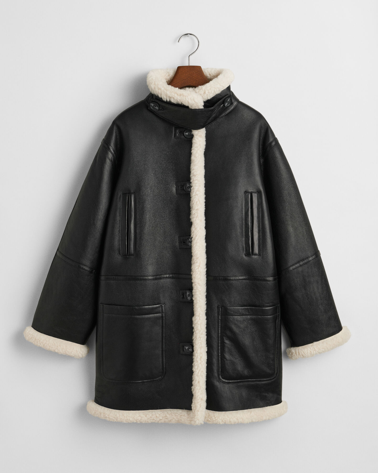 Cappotto in shearling