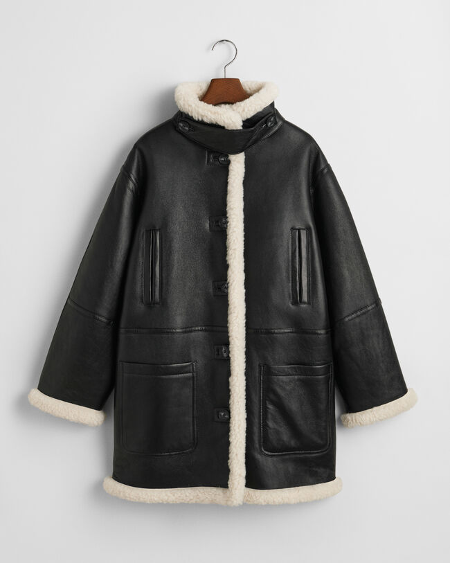 Cappotto in shearling