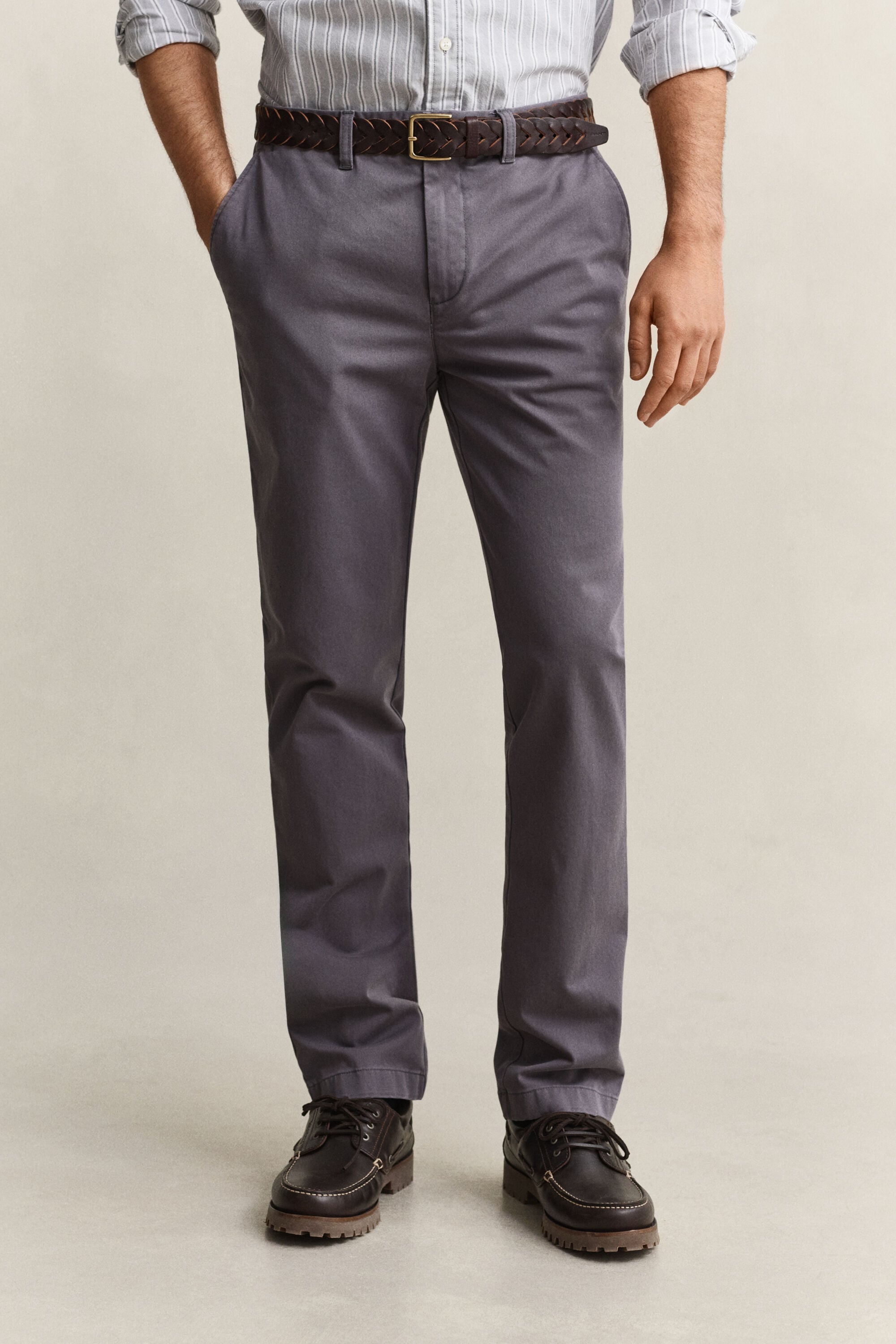 Pantaloni chino comfort slim fit