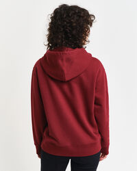 Felpa con cappuccio stampa piccola