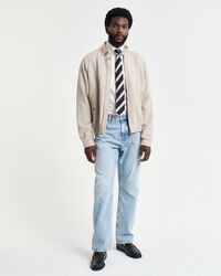 Giacca Harrington in lino