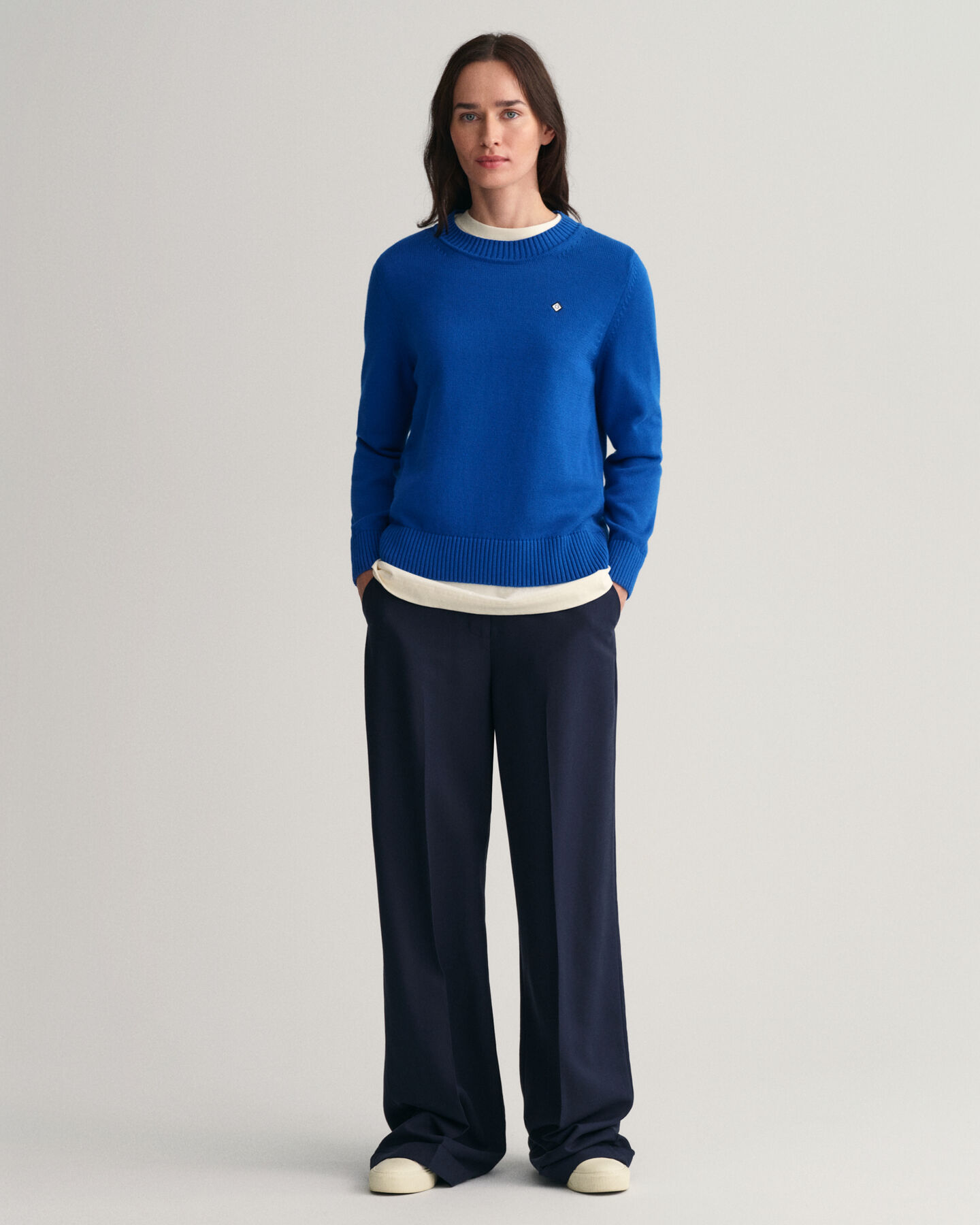 Maglia Icon G girocollo in cotone