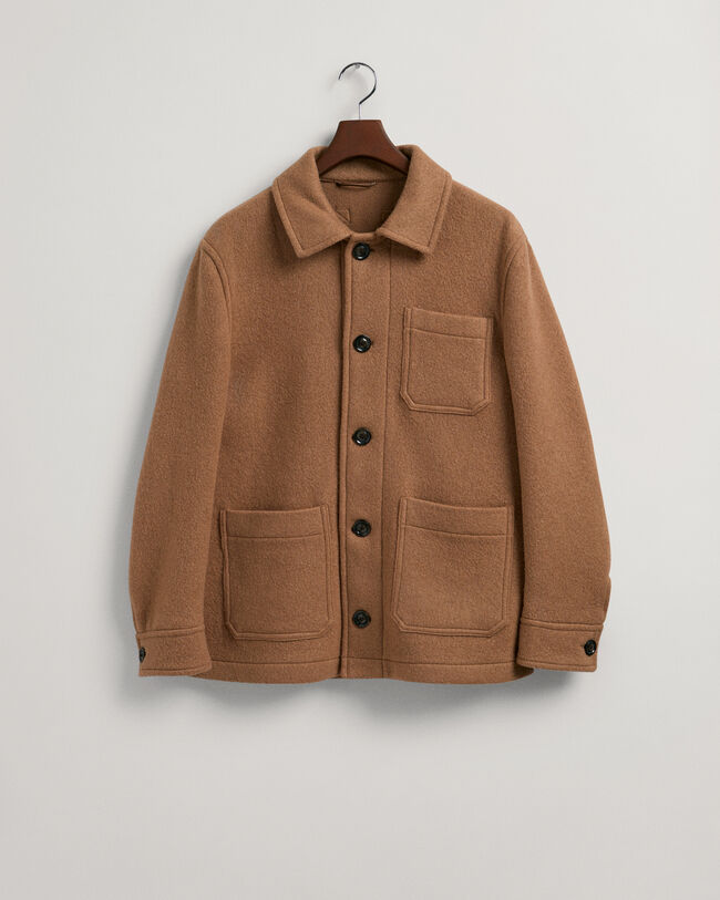 Giacca in lana corta