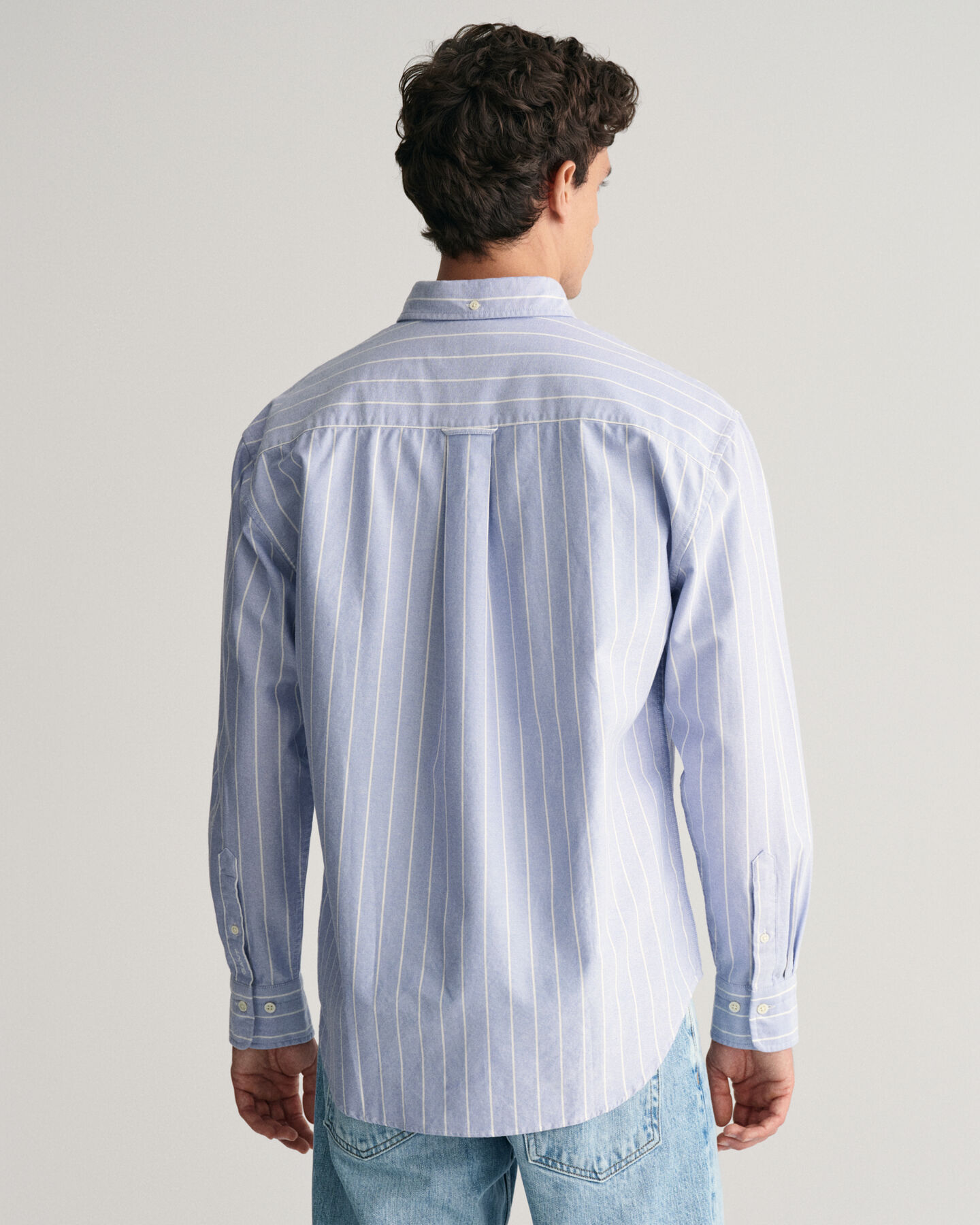 Camicia Oxford a righe Heritage relaxed fit