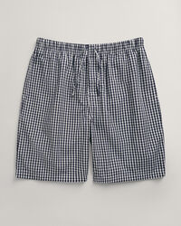 Gingham Checked Pajama Shorts