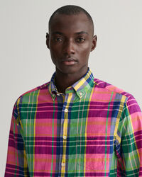 Camicia in madras indiano regular fit