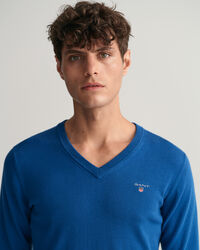 Maglia Classic in cotone con scollo a V