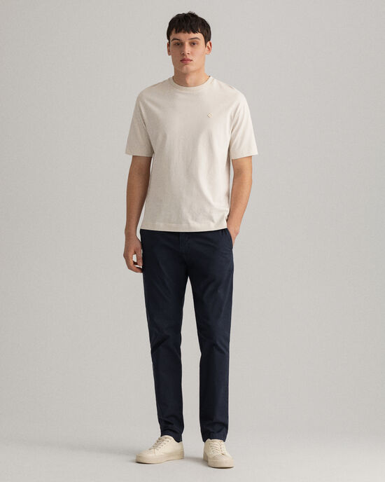 Pantaloni chino Hallden Sunfaded slim fit