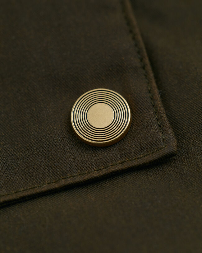 Giacca di media lunghezza cerata