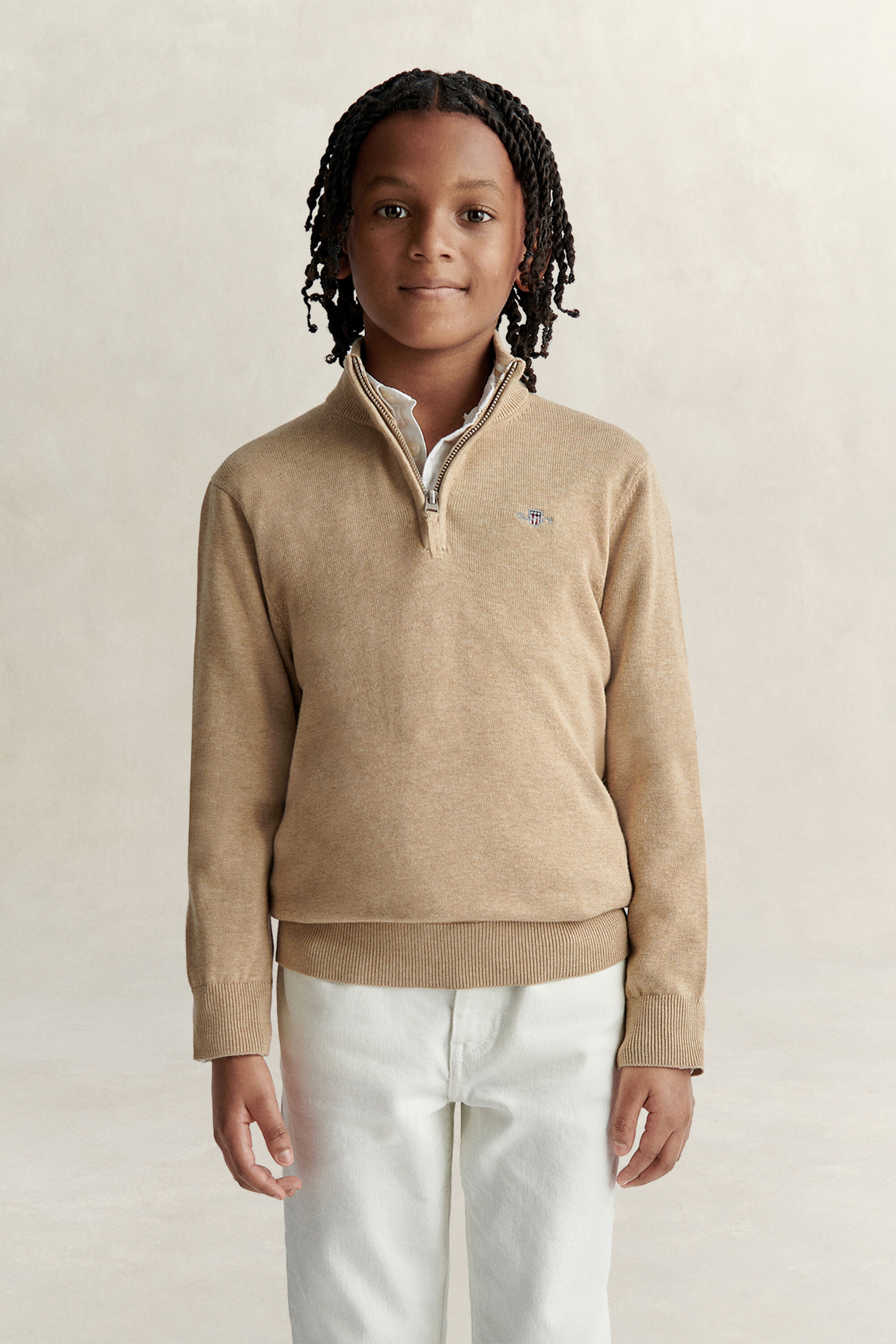 Maglia Shield con zip corta Teen Boys