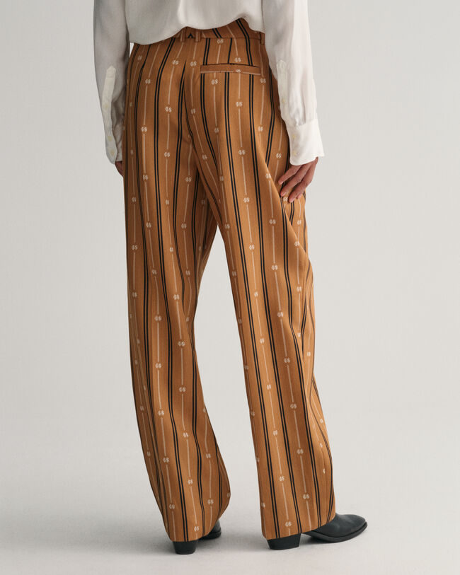 Pantaloni a righe Monogram relaxed fit