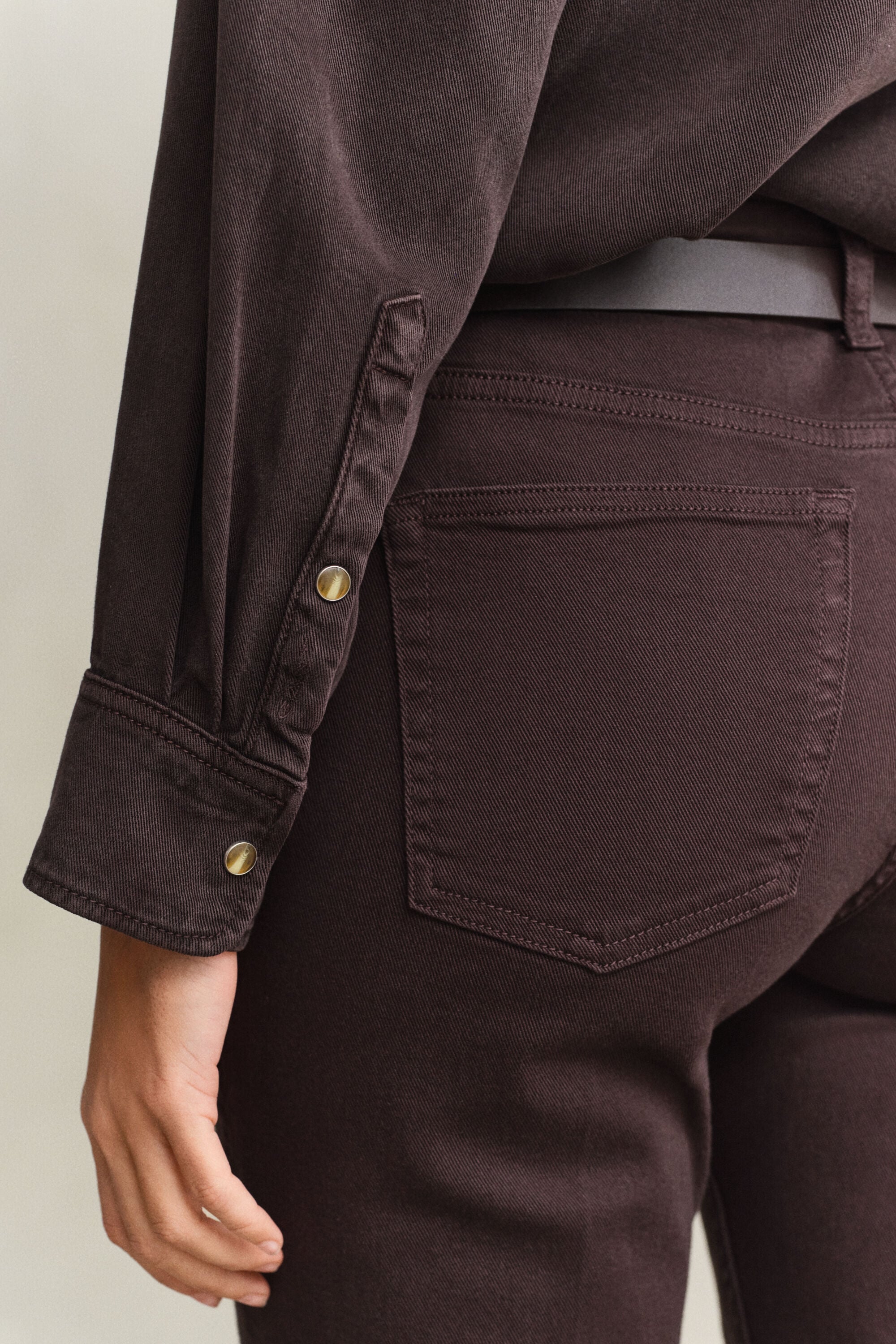 Camicia Ranger in twill di jeans