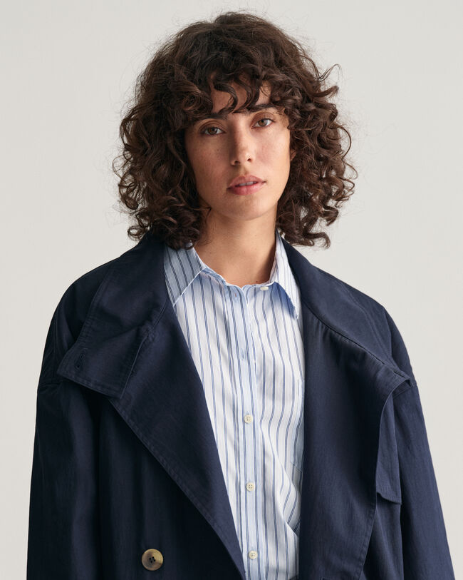 Giacca trench di media lunghezza