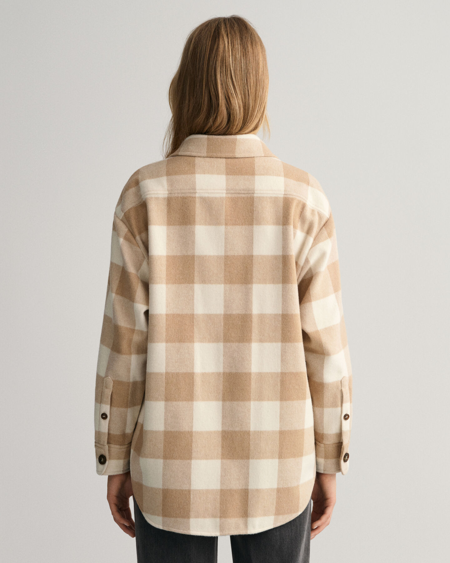 Camicia giacca a quadri relaxed fit