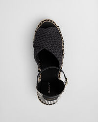 Espadrillas con zeppa Luliza in maglia