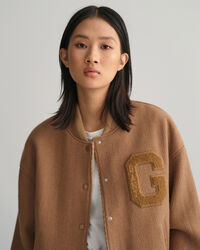 GANT Varsity Jacket in twill di lana