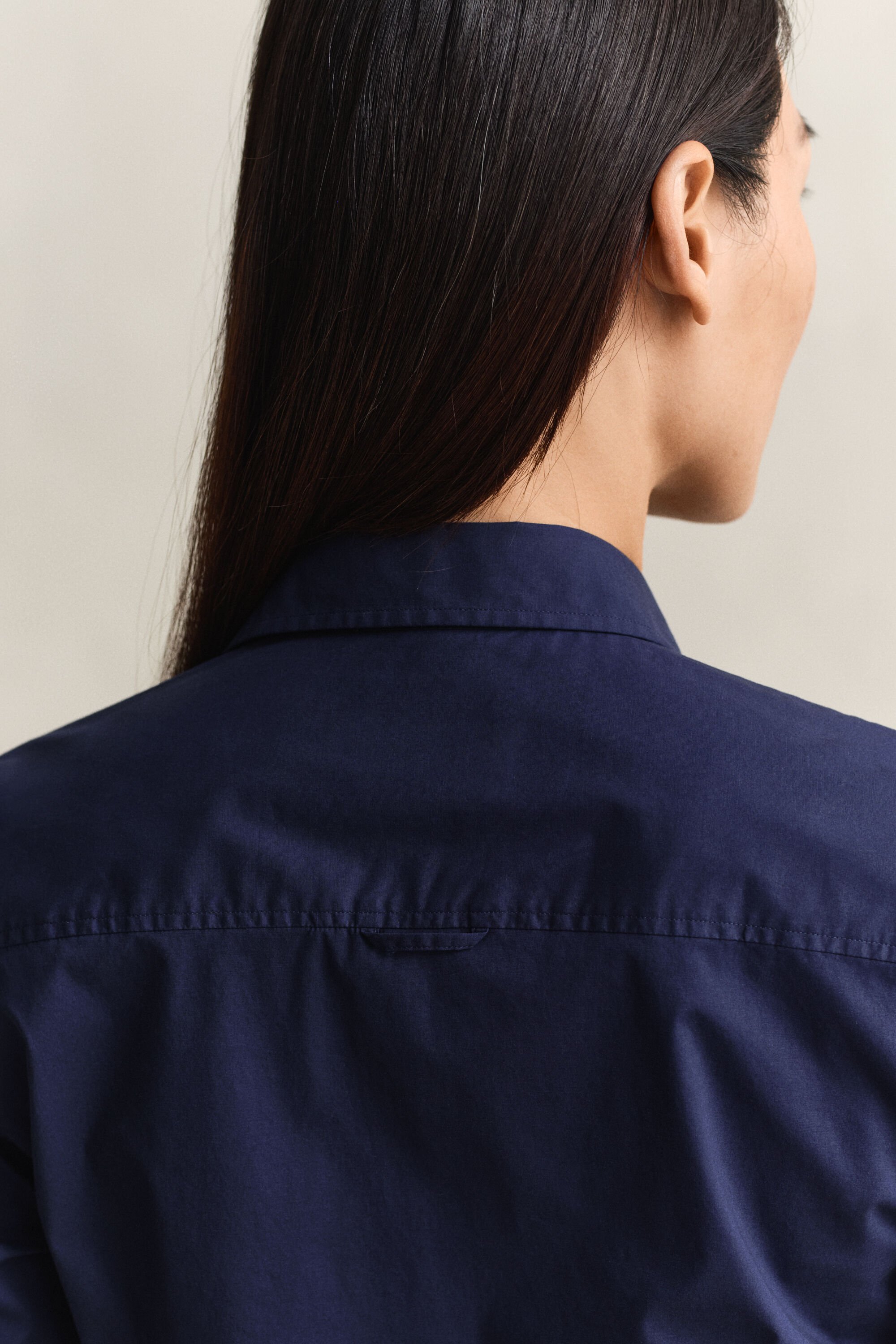 Camicia in popeline slim fit