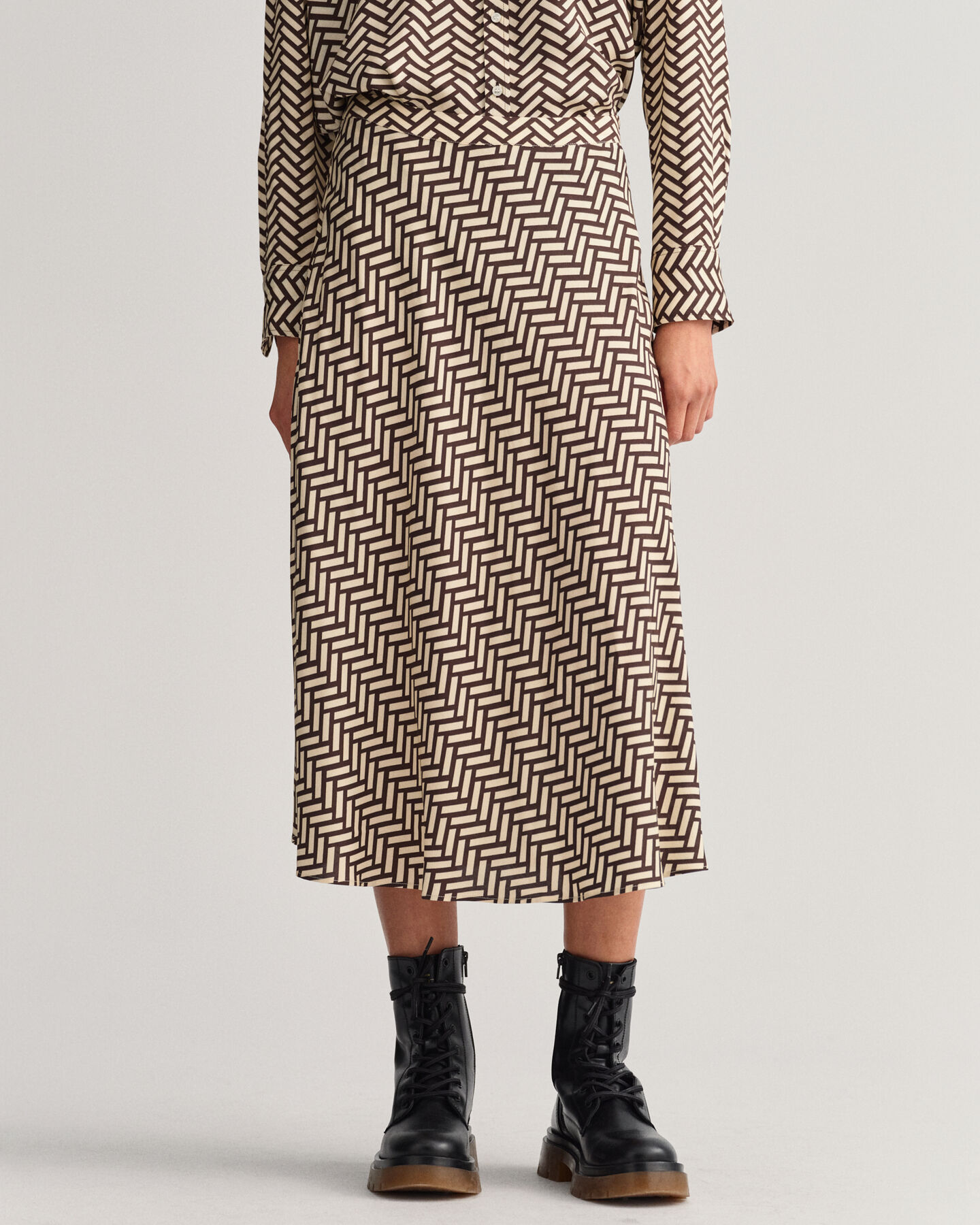 Gonna con linea ad A Geometric