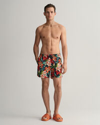 Pantaloncini da bagno con stampa Floral Classic Fit
