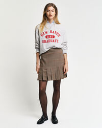 Gonna plissettata a quadri