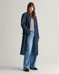 Cappotto oversize in denim