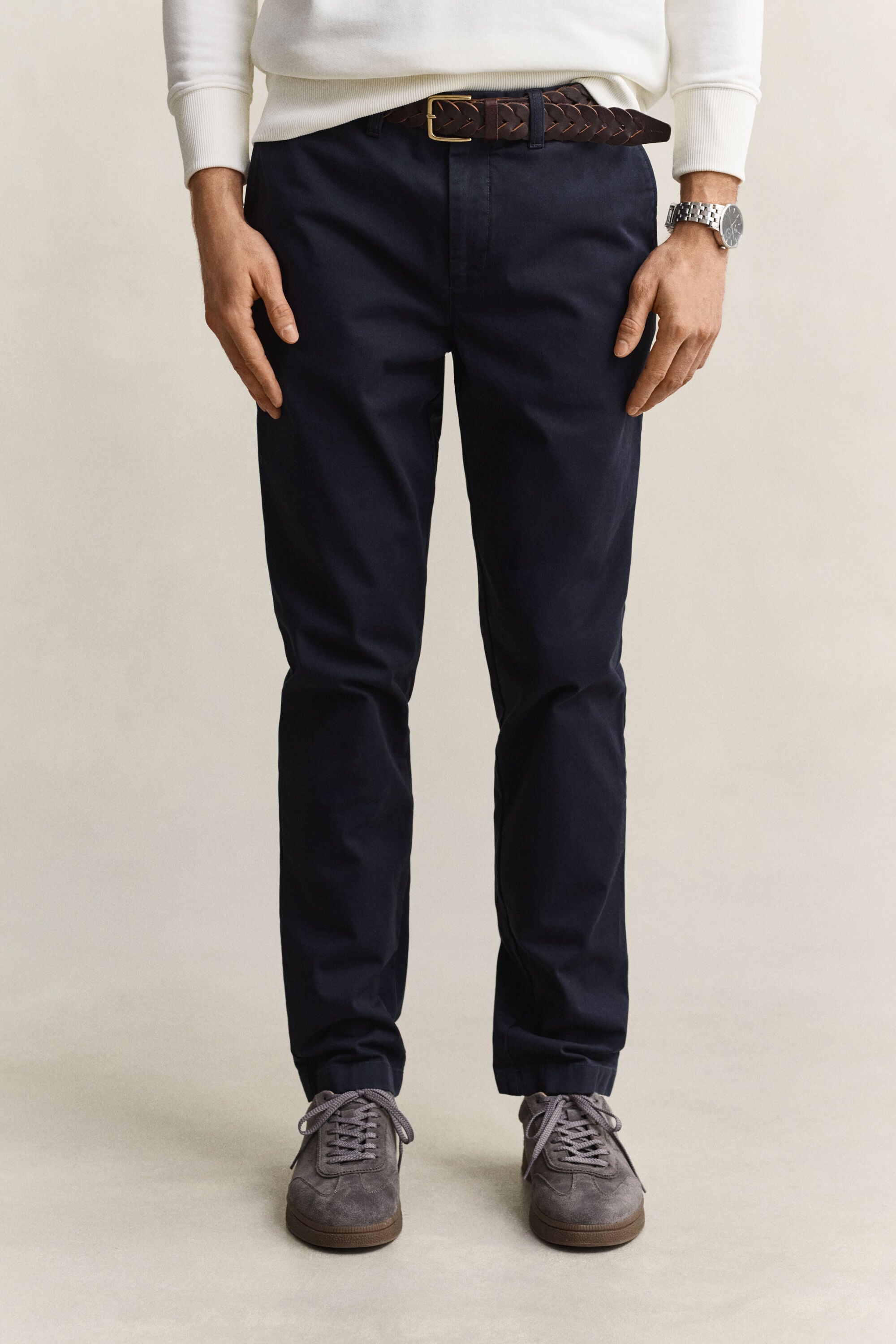 Pantaloni chino comfort slim fit