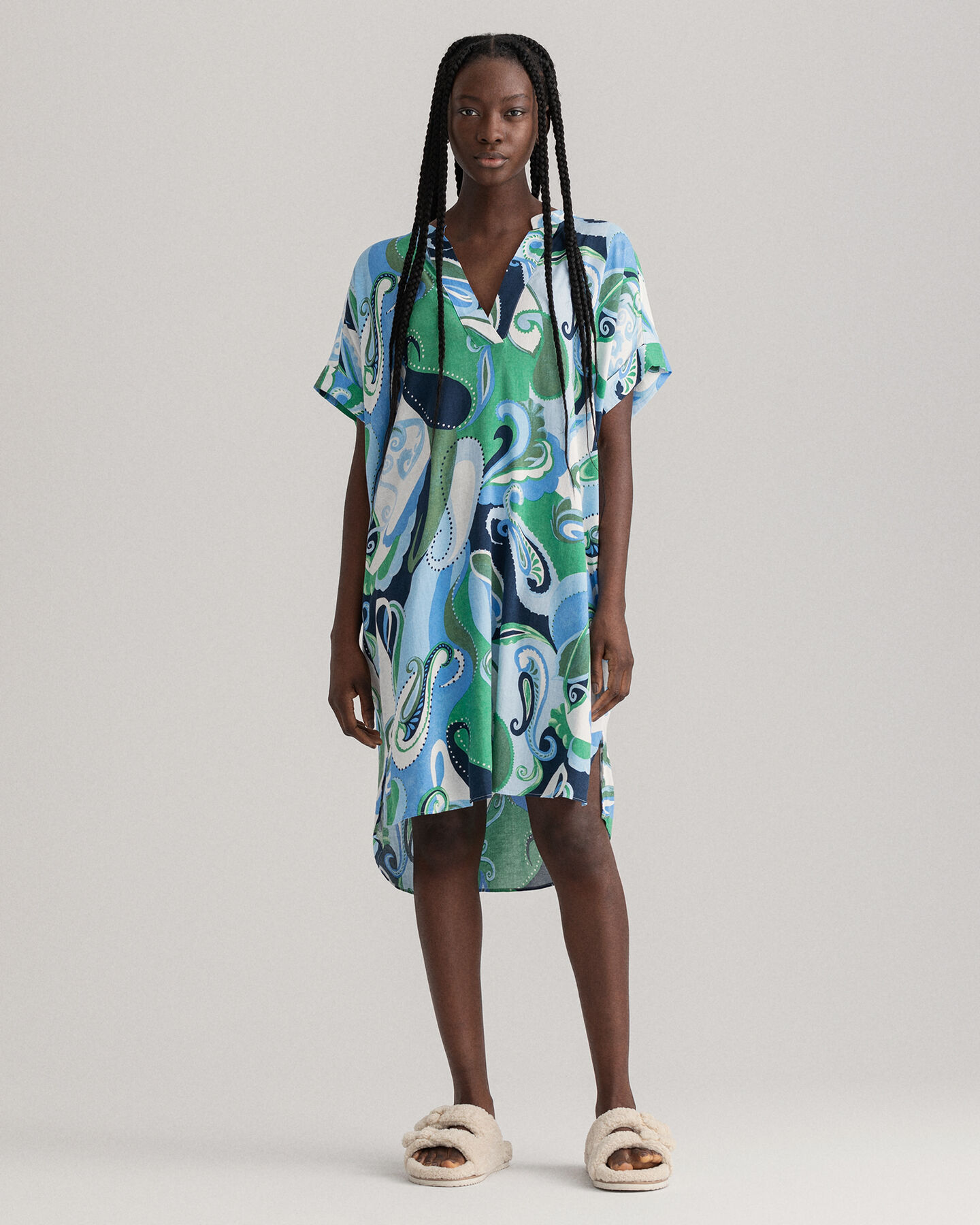 Tunica con motivo cachemire