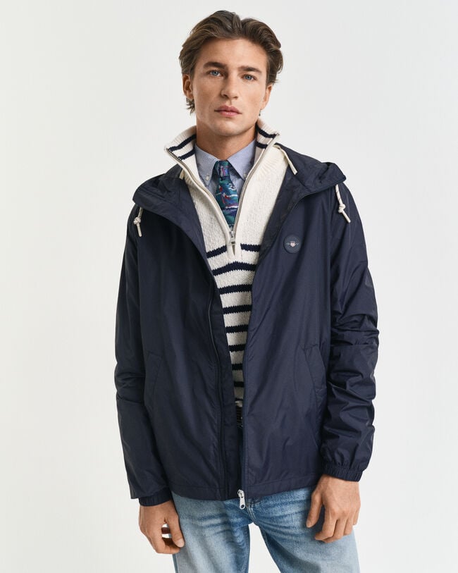 Windbreaker ripiegabile leggero