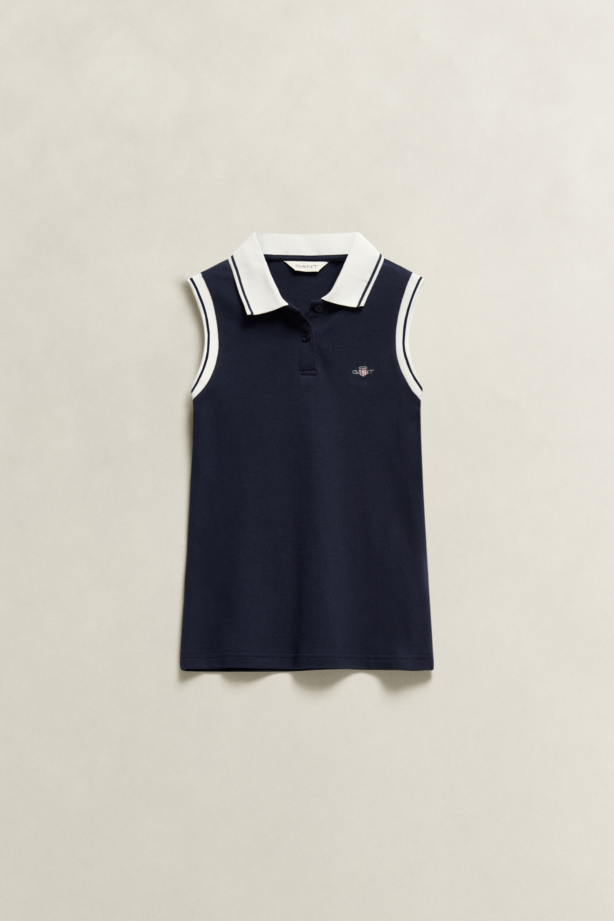 Polo Script smanicata Teen Girls