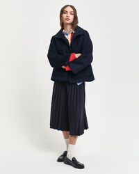 Giacca corta in lana