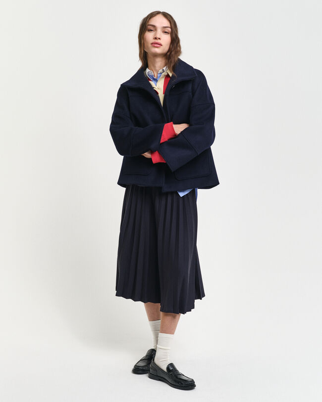 Giacca corta in lana